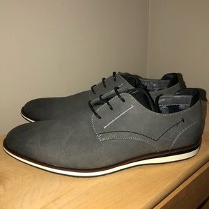 Steve Madden Bachelor Oxford Grey Dress Shoes - Men’s